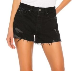 NWT GRLFRND Black Jean Shorts 26